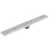 Miseno MNO30LD Miseno 30 Pattern Grate Linear Shower Drain - Stainless Steel