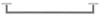 Duravit 99591000 Badetuchhalter Karree 600 mm, Chrom, 00