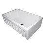 Franke FH2K710-36WH  Farm House 36" Single Bowl Apron Front Fireclay Kitchen Sink In White