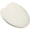 Bemis B1500EC346  Toilet Seat with Easy Clean & Change Hinges, ELONGATED, Durable Enameled Wood, Biscuit/Linen