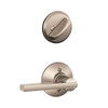 Schlage F59-LAT-619 F59 LAT 619 Latitude Interior Lever with Deadbolt, Satin Nickel (Interior Half Only)