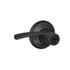 Schlage F51A-MER-622 F51A MER 622 Merano Keyed Entry Lever, Matte Black by Lock Company