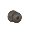 Schlage F51A-AND-613 F51A AND 613 Andover Knob Keyed Entry Lock, Oil Rubbed Bronze