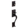 Schlage F58-ADD-716 F58 ADD 505 Addison Exterior Handleset with Deadbolt, Aged Bronze (Exterior Half Only)