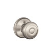 Schlage F170-GEO-619 Lock Company Georgian Knob Non-Turning Lock, Satin Nickel (F170 GEO 619)