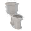 TOTO® Drake® Elongated TORNADO FLUSH® Toilet Bowl with CEFIONTECT®, Cotton White - C776CEG#01