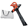 DeWalt 609361 BLACK+DECKER 3-in-1 Electric Leaf Blower, Leaf Vacuum, Mulcher, 12-Amp ()