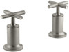 Kohler 53156 K- Purist Bath or Deck Wall-Mount High-Flow Bath Valve Trim, Vibrant Brushed Nickel