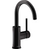 Elkay 827055 Avado Single Hole Bar Faucet with Lever Handle Matte Black