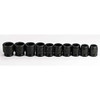 Proto B334283 Proto 10 Piece 6 Point 3/4" Drive Impact Socket Set