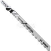 Bosch B0272258 Bosch 5-Piece 4 In. 8 TPI Accurate for Wood with Nails T-Shank Jig Saw Blades
