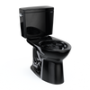 TOTO® Drake®  Two-Piece Elongated 1.6 GPF Universal Height TORNADO FLUSH® Toilet, Ebony - CST776CSF#51