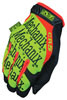 MECHNX Hi-Viz CR5 Cut Resistant Gloves – Medium, Black/Fluorescent Yellow