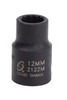 Sunex SUU-212ZM 1/2-Inch Drive 12-mm 12-Point Impact Socket