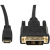 ROCSTOR Y10C248-B1 10 FT MINI HDMI TO DVI-D CABLE - M/M - 3