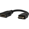 ROCSTOR Y10A214-B1 6IN HIGH SPEED HDMI PORT SAVER SLIM ADAP