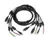 VERTIV CBL0124 CABLE, 2-DISPLAYPORT/1-USB/2-AUDIO, 6FT