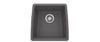 Blanco B441476 441475 Silgranit II Preforma Single Bowl, Cinder.