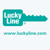 LUCKY LINE PRODUCTS, INC. 43901 LUCKY LINE MINI KEY REEL CLIP- ON BLUE