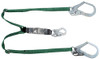 MSA 454-10191756 EA LANYARD SM.SNAP ADJ TWIN 6 ANSI