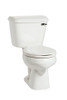 MANSFIELD 130.160RH.WHT Plumbing Alto Round Front Toilet,,, White