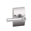 Schlage F51A-BRW-625-CEN F51A BRW 625 CEN Broadway Lever with Century Trim Keyed Entry Lock, Bright Chrome