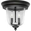 Progress Lighting 94556231 P5562-31 3-Light Ashmore Hanging Lantern In Cast Aluminum, Textured Black