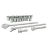 21pc Metric 3/4in Dr Socket Set