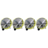 42 Belt Drive Industrial Drum Fan, Safety Yellow (Pallet of 4)