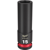 SHOCKWAVE Impact Dutyâ„¢ 1/2Drive 15MM Deep 6 Point Socket