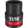 SHOCKWAVE Impact Dutyâ„¢ 1/2Drive 11/16 Standard 6 Point Socket