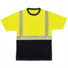 8280BK M Lime Type R Class 2 Black T-Shirt