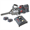 20V 1 D-Handle High Torque Impact Wrench w/Ext 6 anvil - 4-battery kit