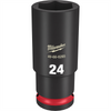 SHOCKWAVE Impact Dutyâ„¢ 1/2Drive 24MM Deep 6 Point Socket