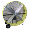 42 Belt Drive Industrial Drum Fan, Safety Yellow