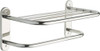 Delta 43618 Faucet -ST 18-Inch Stainless Steel Towel Shelf with One Bar, Exposed Mounting