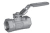 Nibco 1" Stainless Steel 2000# Threaded Full Port Ball Valve with Locking Lever
