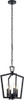 Kichler KK43498BK *CVR* PENDANT 4LT 60W
