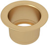 Rohl EXTENDED 2 1/2 DISPOSAL FLANGE OR THROAT FOR FIRECLAY SINKS AND SHAWS SINKS IN SATIN ENGLISH GOLD