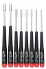 Wiha Tools 8-Piece Standard Nut Driver Set, Precision 3/32" - 1/4"