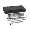 GearWrench 80569 30-Piece 3/8" Drive 6-Point SAE Standard & Deep Socket Set