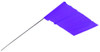 EMPIRE LEVEL 272-78-001 2.5X3.5 BLUE STAKE FLAG W/21 WIRE STEM