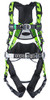 Honeywell 493-ACT-QCBCSMG AIRCORE TOWER CLIMBING HARNESS BOSUN SM/MD GREEN