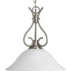 Progress Lighting 94509109 P5091-09 1-Light Pendant, Brushed Nickel