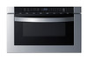 SUMMIT MDR245SS 24 Wide Built-In Drawer Microwave
