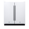 SUMMIT FFRF3075W 30 Wide Built-In Refrigerator-Freezer