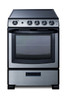 SUMMIT REX2451SSRT 24 Wide Electric Smooth-Top Range