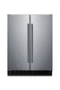 SUMMIT FFRF24SS 24 Wide Built-In Refrigerator-Freezer