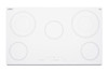 SUMMIT CR5B36TXW 36 Wide 208-240V 5-Burner Radiant Cooktop