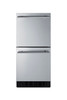 SUMMIT ASDR1524 15 Wide 2-Drawer All-Refrigerator, ADA Compliant